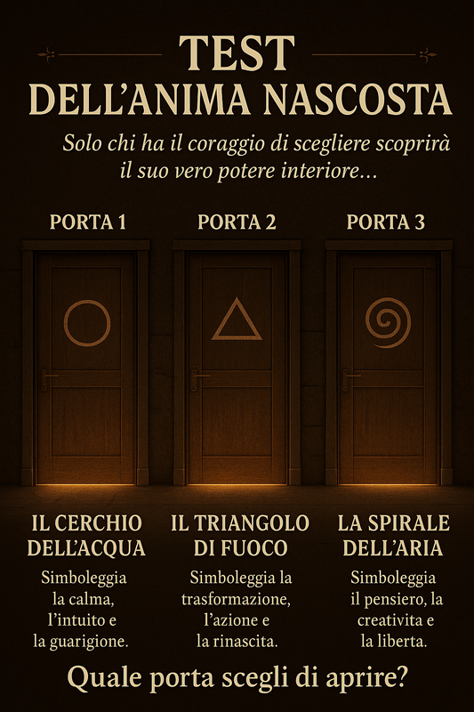 TEST DELL’ANIMA NASCOSTA