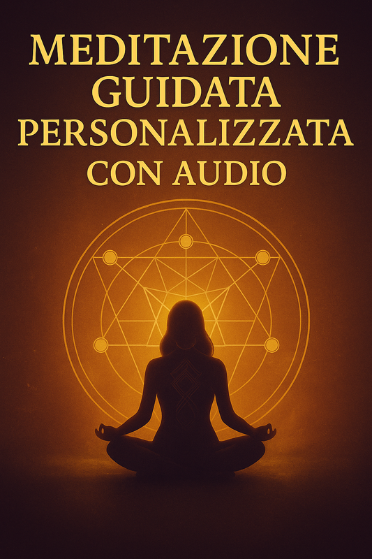 MEDITAZIONE GUIDATA POTENTE A INDUZIONE PERSONALIZZATA con Audio